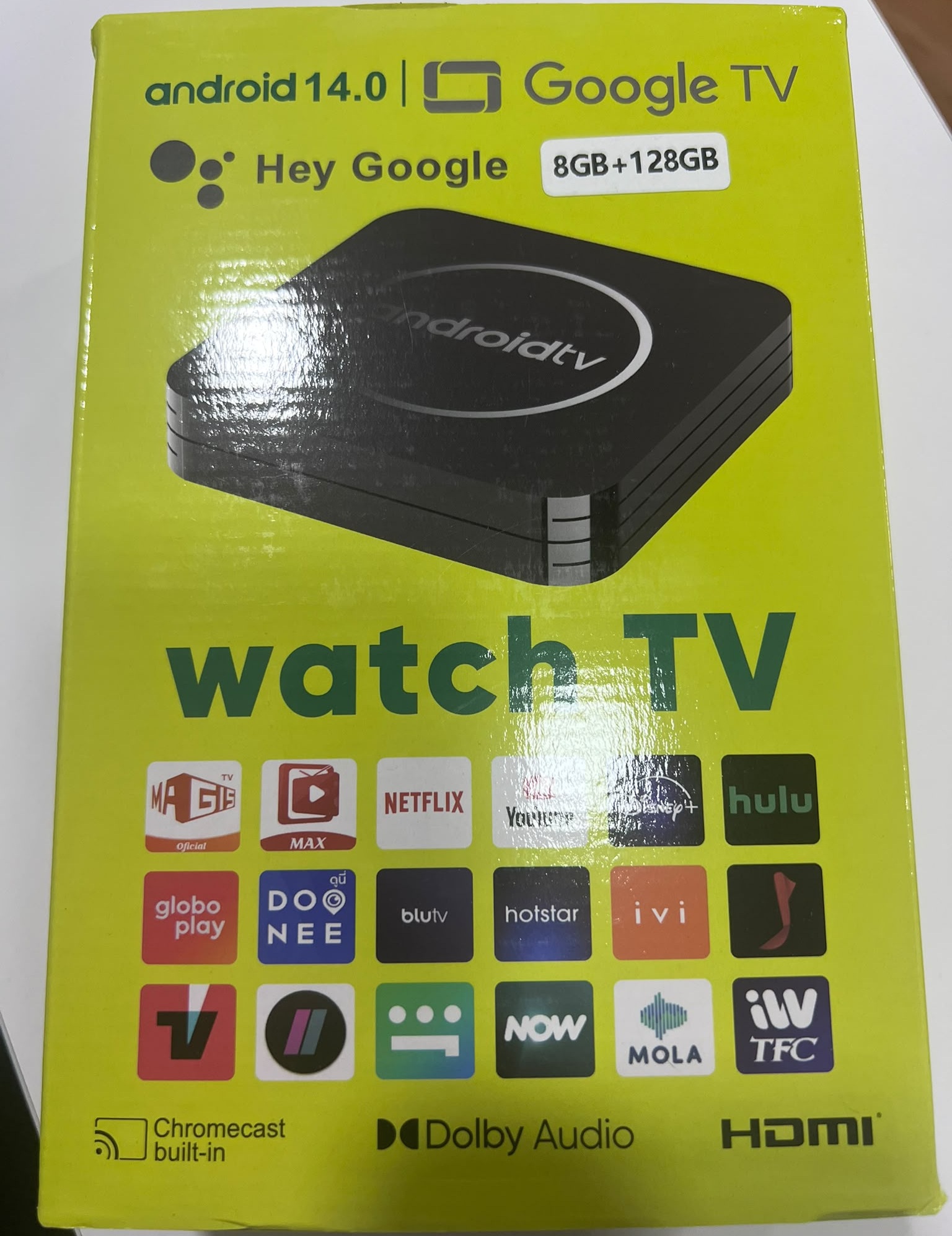 box android novo modelo