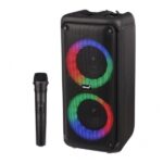Coluna Bluetooth KTS-1973 com Luzes RGB e Microfone